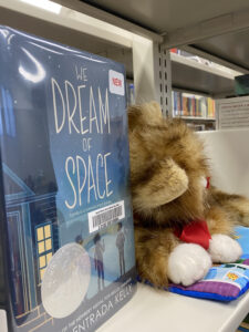 We Dream of Space book display